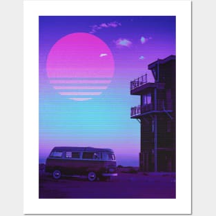 Sunset vibes Posters and Art